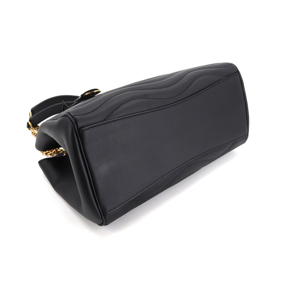Louis Vuitton New Wave Chain Shoulder Bag Leather Noir - Picture 4 of 8